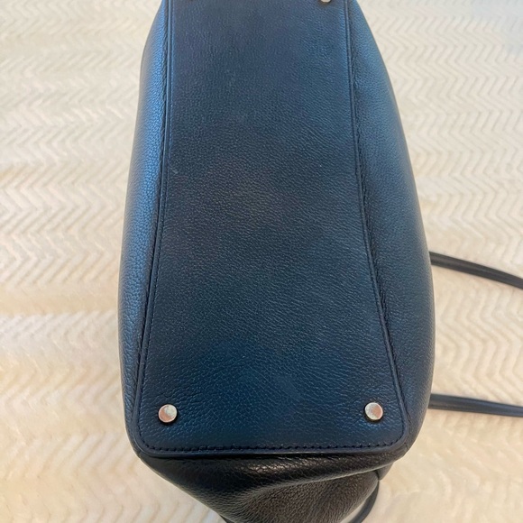 Kate Spade Black Pebbled Leather Shoulder Bag - Picture 11 of 12